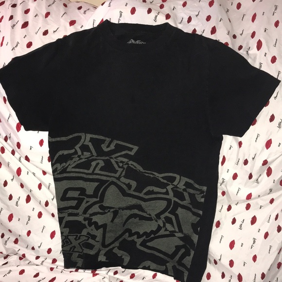 Fox Other - Fox small black and grey tee 💕